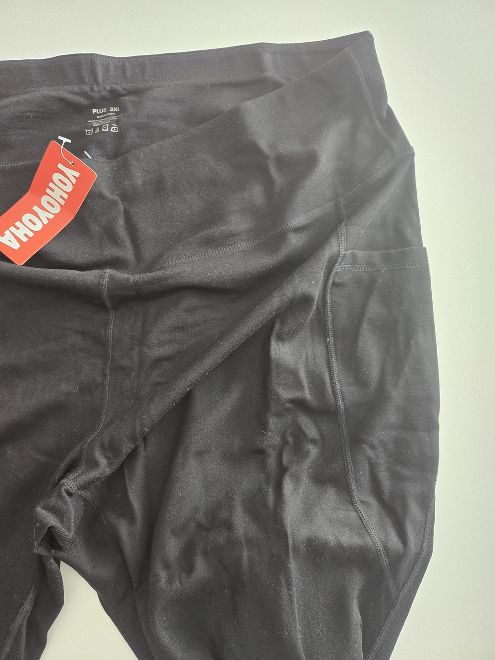 Tokyo Yoka Plus 3XL Black Leggings